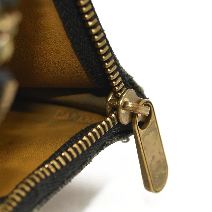 LOUIS VUITTON Denim Neo Key Pouch Black CA1038