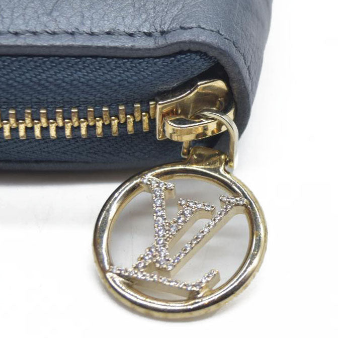 $1170 Louis Vuitton LV Monogram Empreinte Leather Zippy Wallet RFID