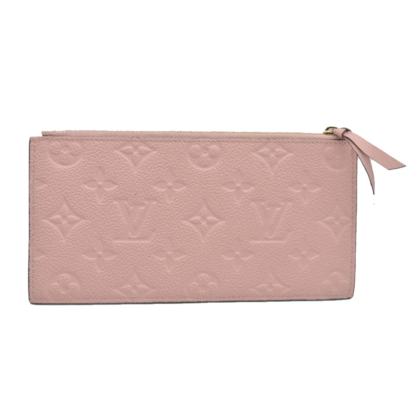 AUCTION $1720 Louis Vuitton LV Monogram Pochette Félicie Pink Insert Zip Pouch