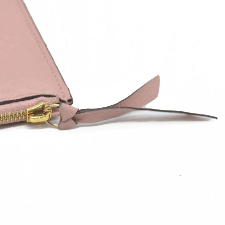 AUCTION $1720 Louis Vuitton LV Monogram Pochette Félicie Pink Insert Zip Pouch