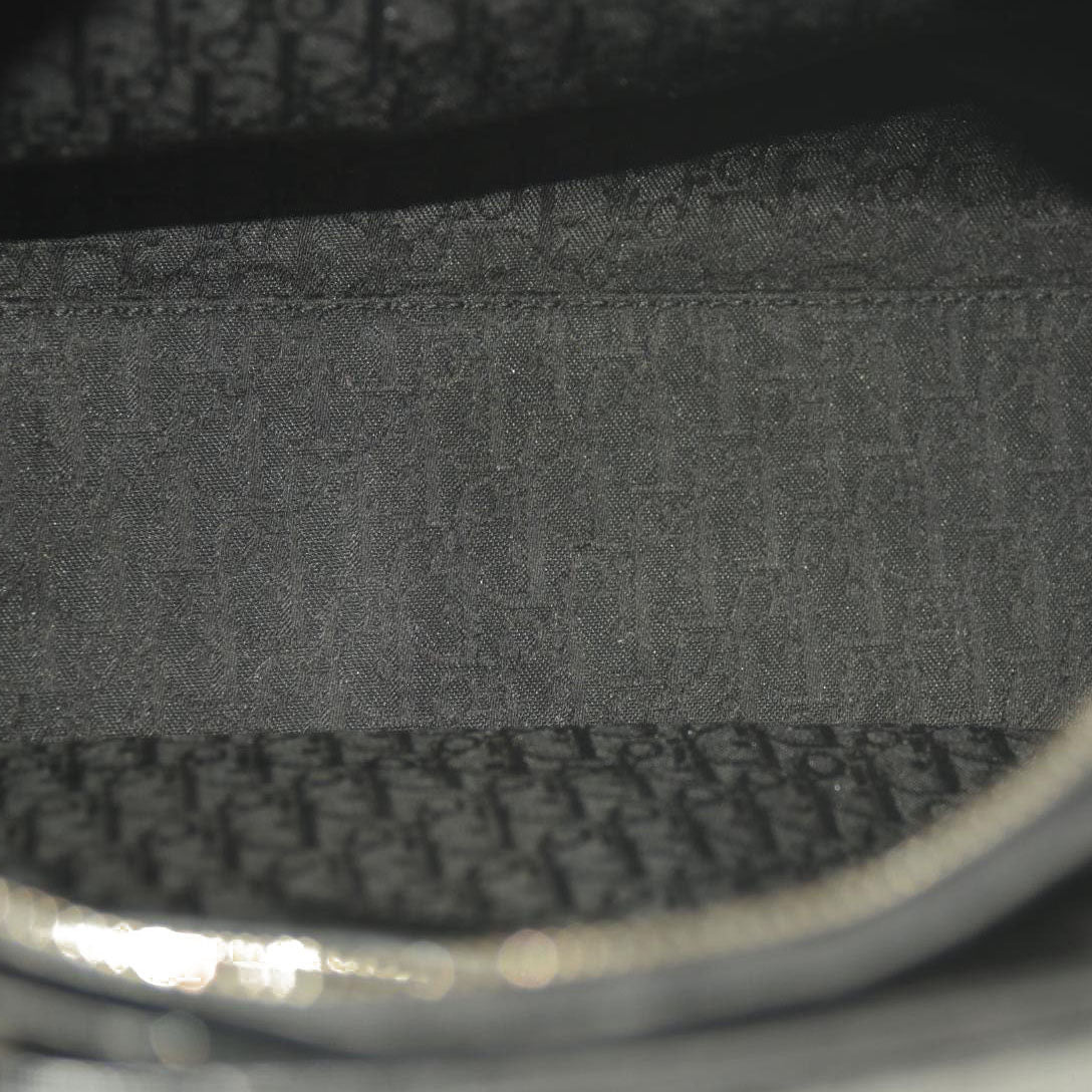 Christian Dior  Patent Cannage Large Lady Dior Black