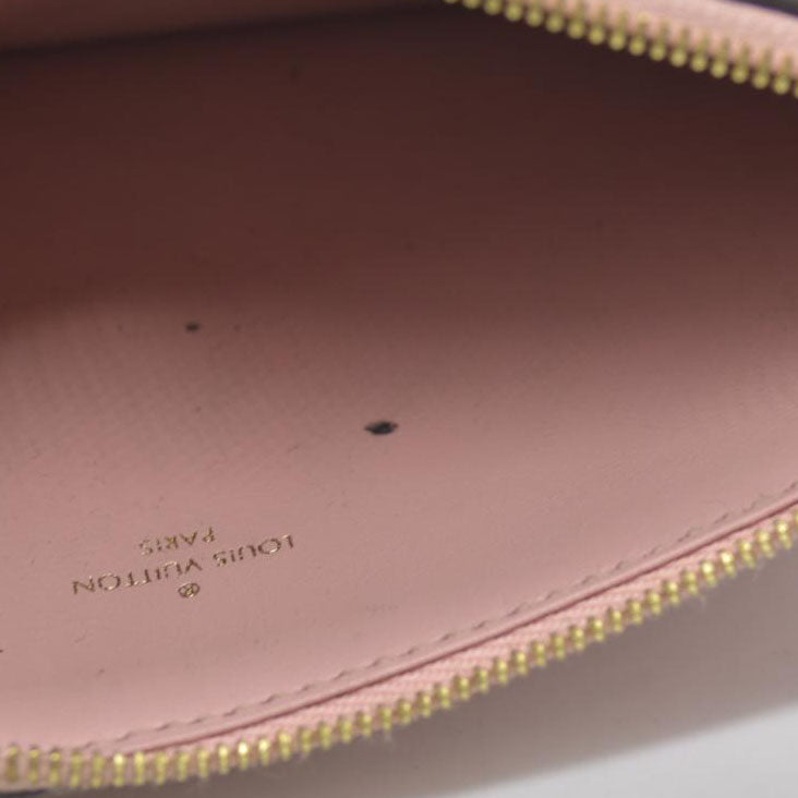 AUCTION $1720 Louis Vuitton LV Monogram Pochette Félicie Pink Insert Zip Pouch