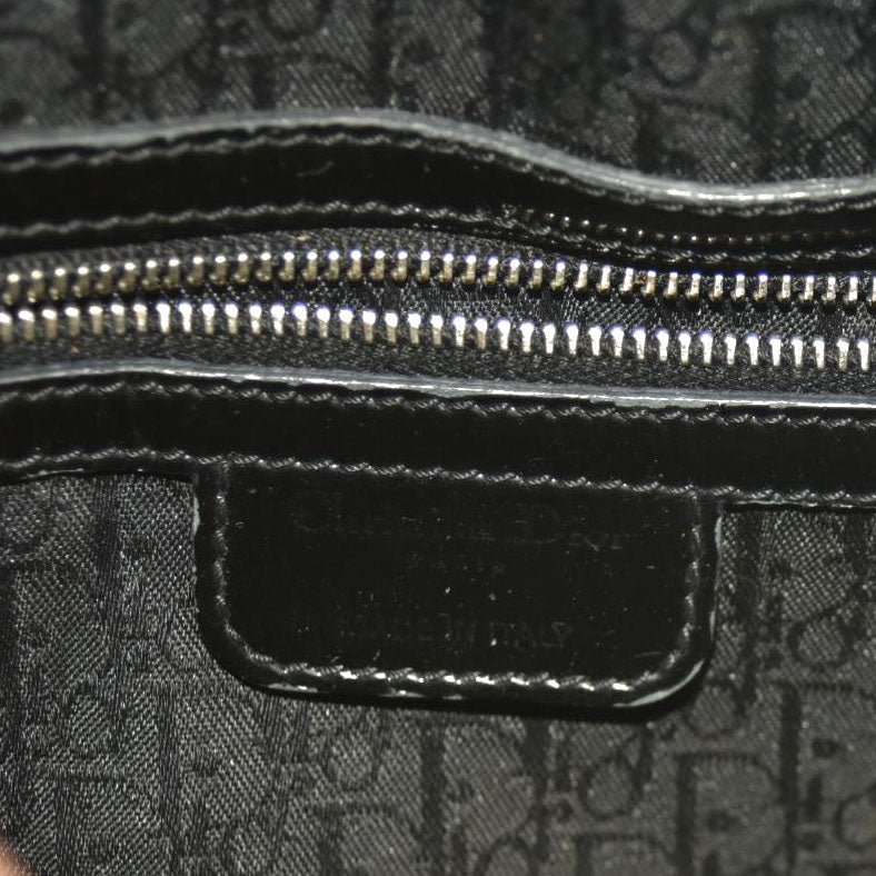 Christian Dior  Patent Cannage Large Lady Dior Black