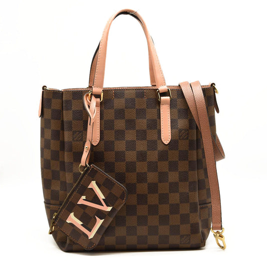 LOUIS VUITTON Damier Ebene Belmont PM Venus Pink