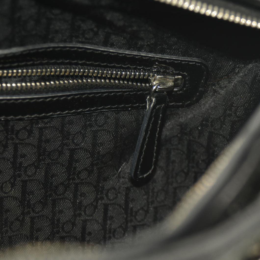 Christian Dior  Patent Cannage Large Lady Dior Black