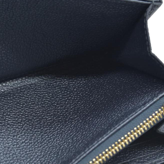 $1170 Louis Vuitton LV Monogram Empreinte Leather Zippy Wallet RFID