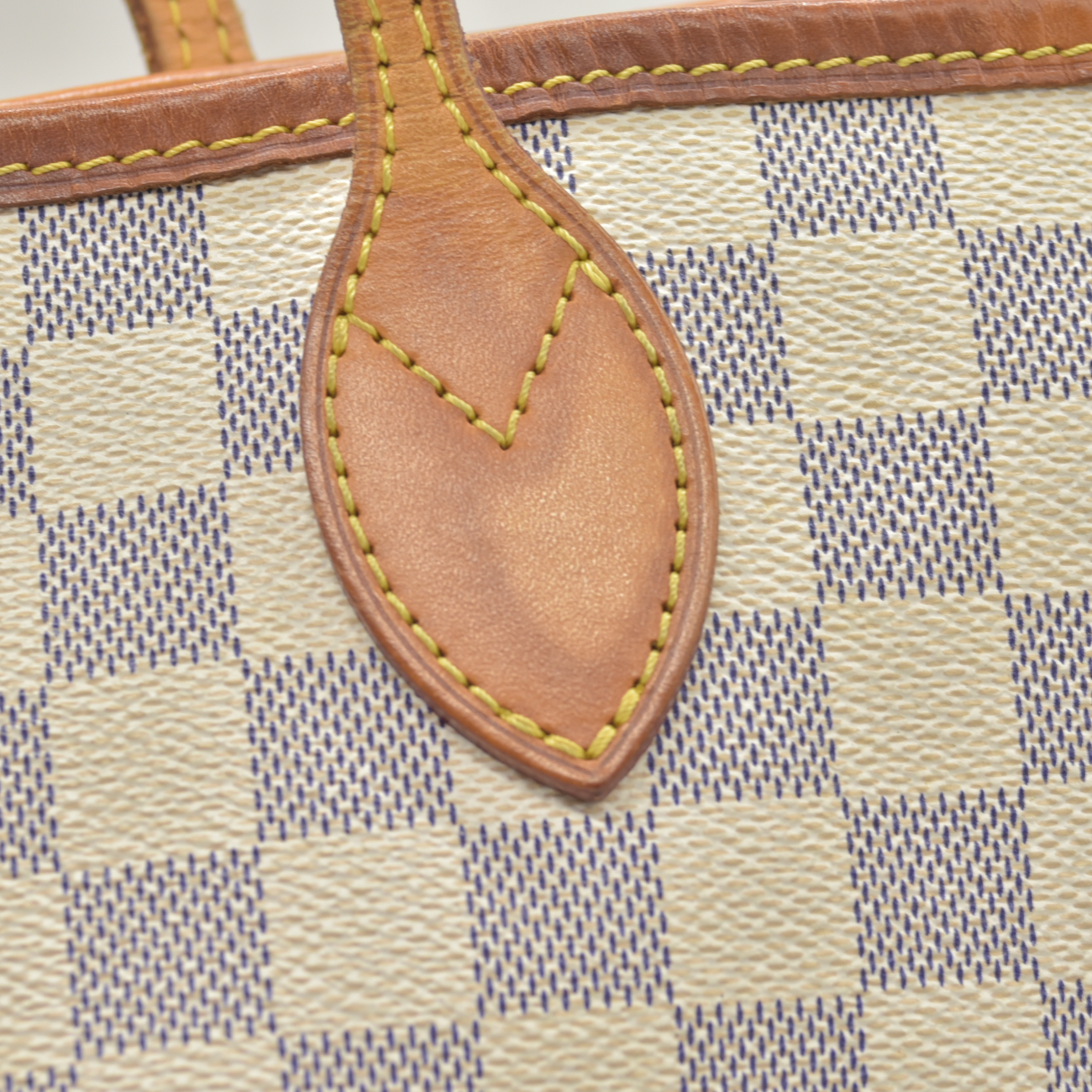 $2130 2014 Louis Vuitton  Damier Azur Neverfull MM AR1134