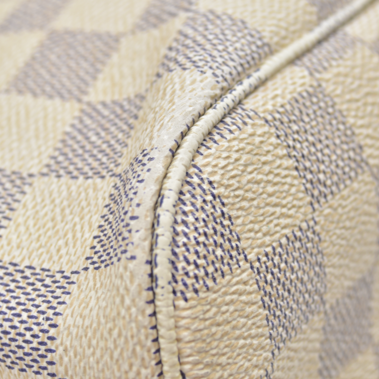 $2130 2014 Louis Vuitton  Damier Azur Neverfull MM AR1134