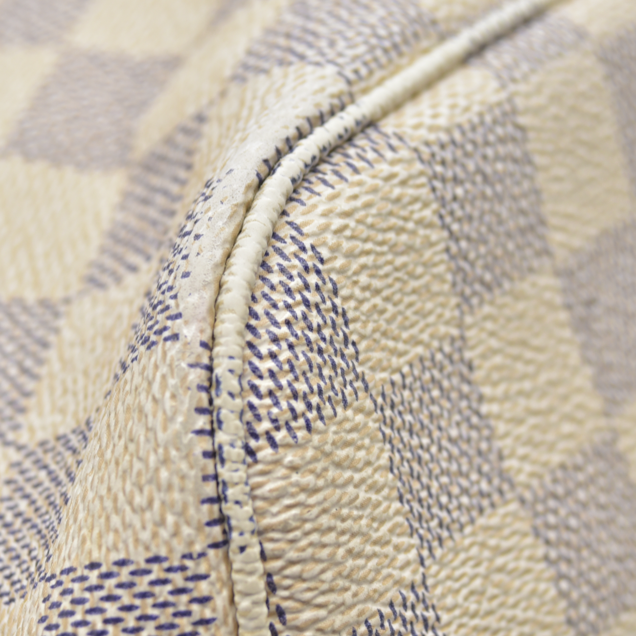 $2130 2014 Louis Vuitton  Damier Azur Neverfull MM AR1134