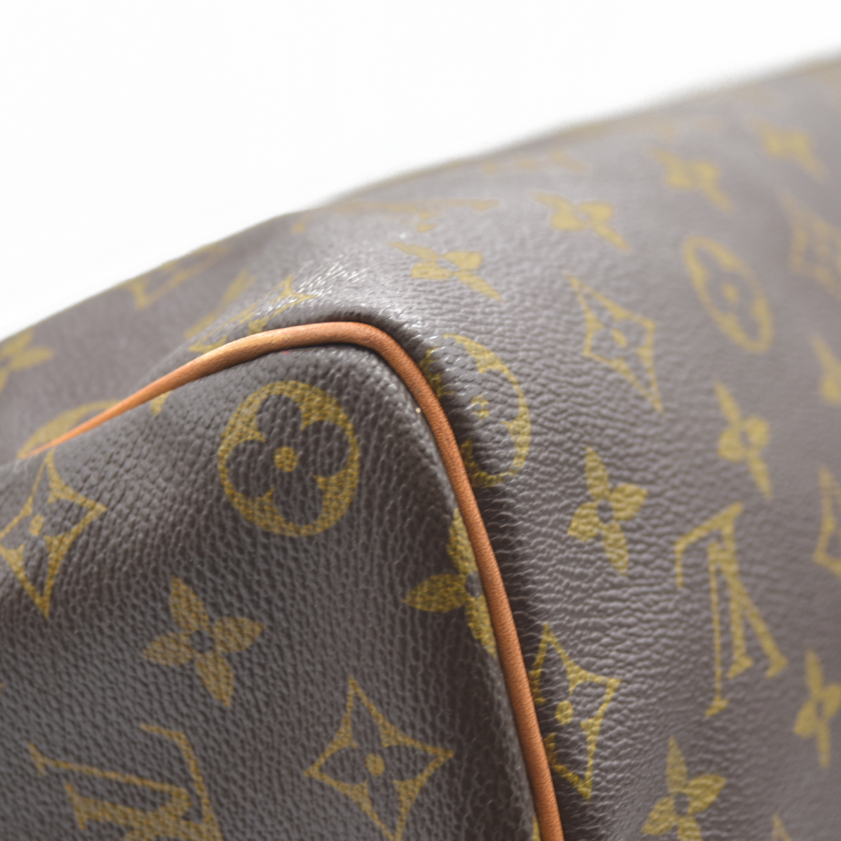 $1660 Louis Vuitton LV Hand Bag Speedy 35 Brown Monogram CONSIGNMENT AUCTION MB0011
