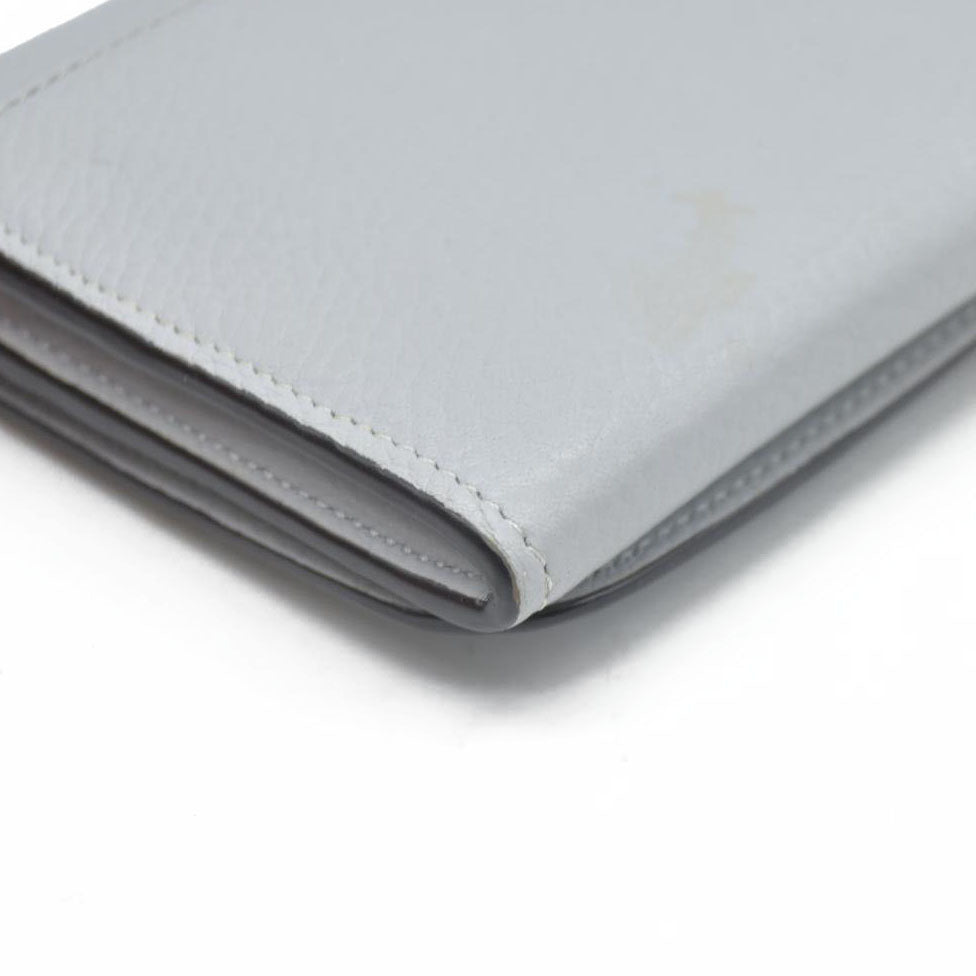 AUCTION $595 Chloe Alphabet Leather Bifold Long Wallet