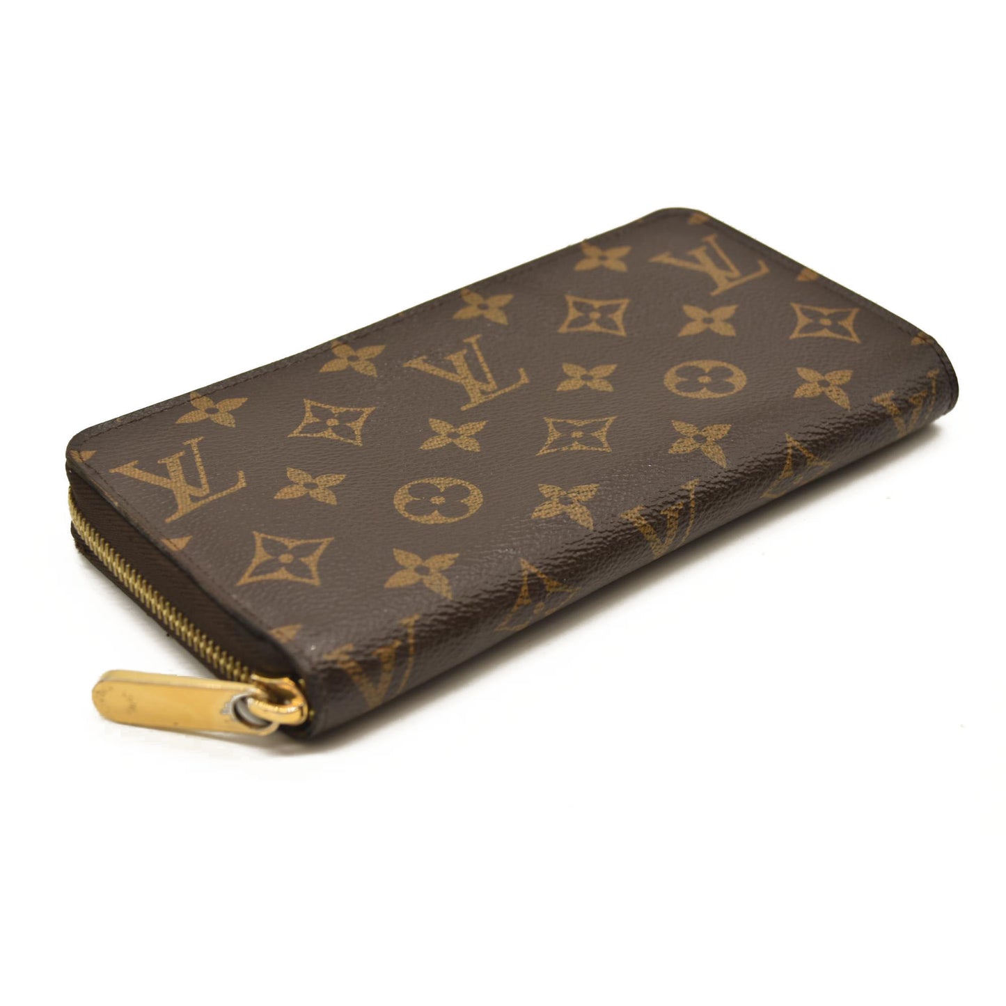 LOUIS VUITTON Monogram Zippy Wallet Rose Ballerine