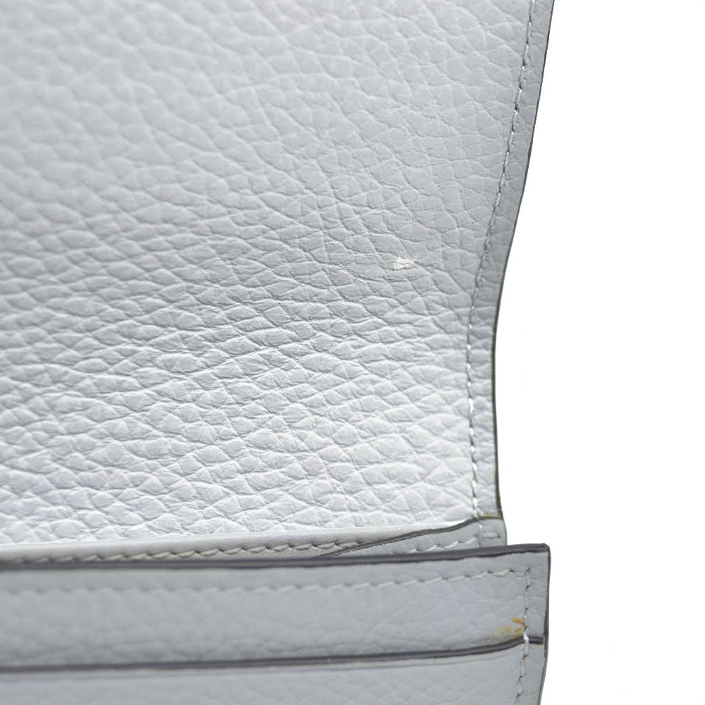 AUCTION $595 Chloe Alphabet Leather Bifold Long Wallet