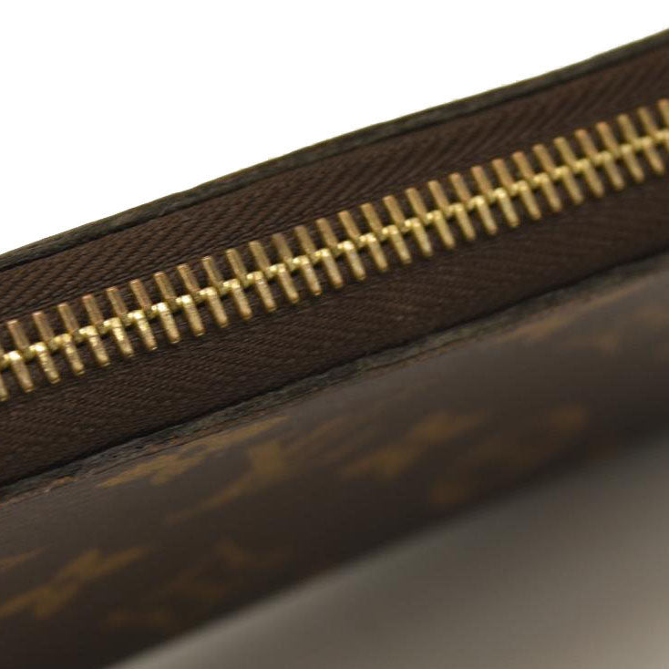 LOUIS VUITTON Monogram Zippy Wallet Rose Ballerine