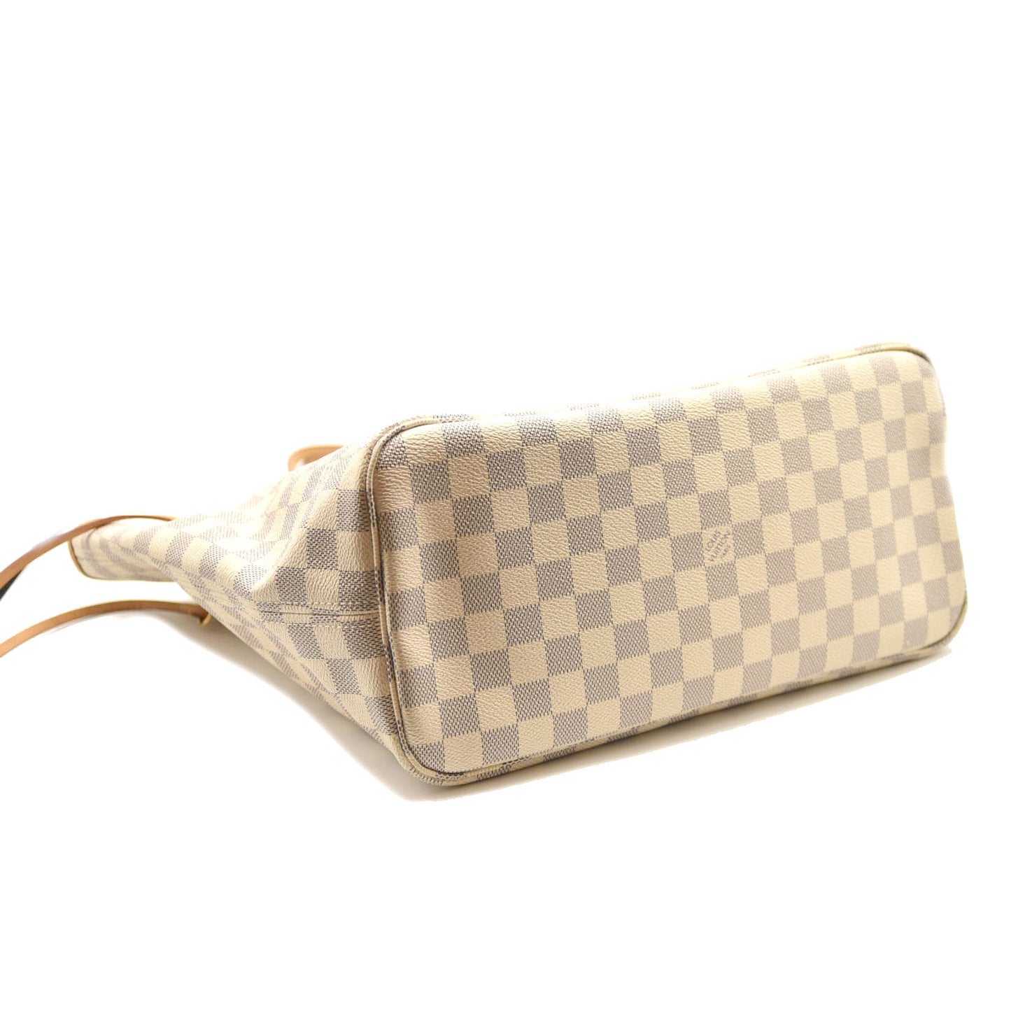 Louis Vuitton Damier Azur Neo Neverfull MM Rose Ballerine with Pouch FL2128