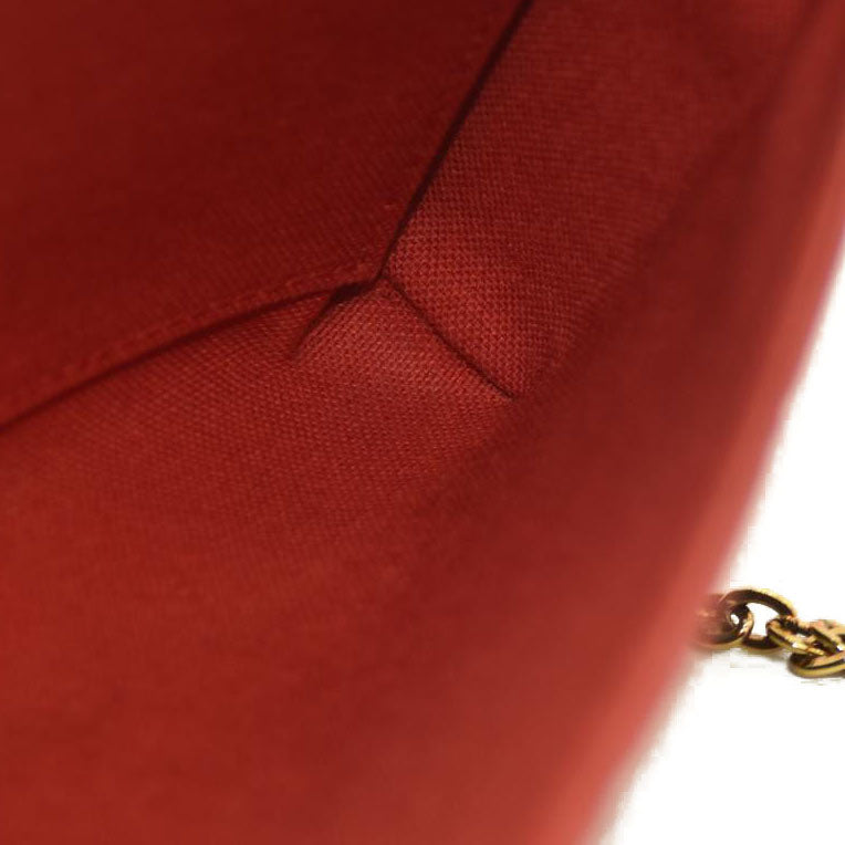 Louis Vuitton  Empreinte Pochette Felicie Chain Wallet Marine Rouge