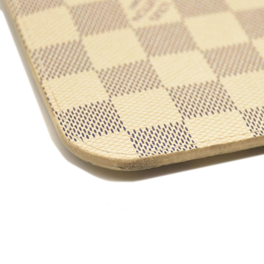 Louis Vuitton Damier Azur Neo Neverfull MM Rose Ballerine with Pouch FL2128