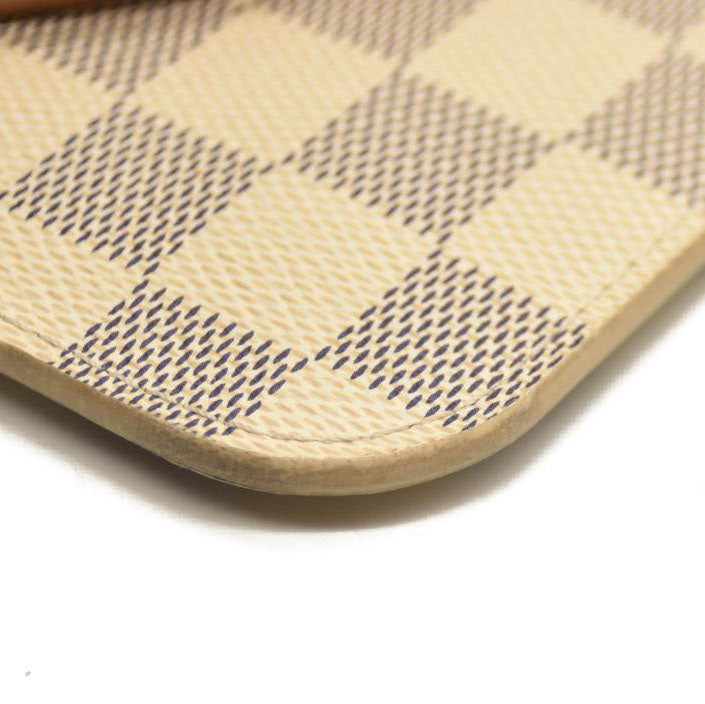 Louis Vuitton Damier Azur Neo Neverfull MM Rose Ballerine with Pouch FL2128