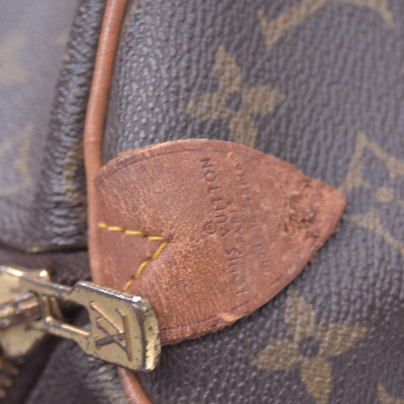 $1420 1986 Louis Vuitton Monogram Duffle Boston Bag Keepall 45 VI862