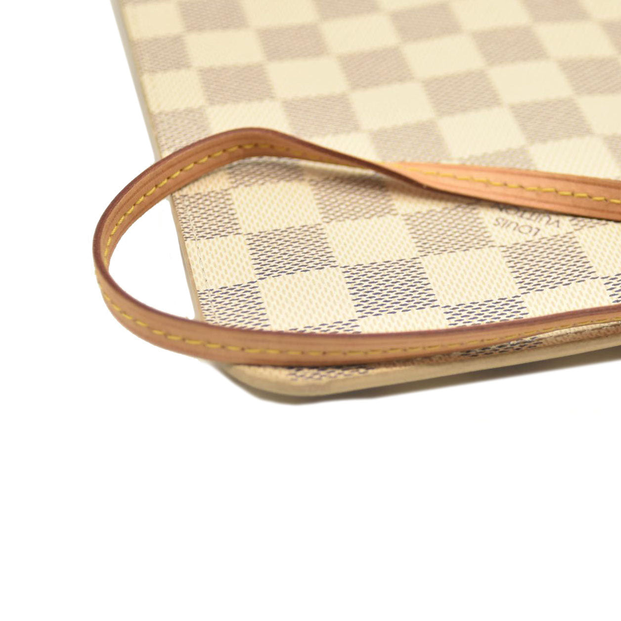 Louis Vuitton Damier Azur Neo Neverfull MM Rose Ballerine with Pouch FL2128