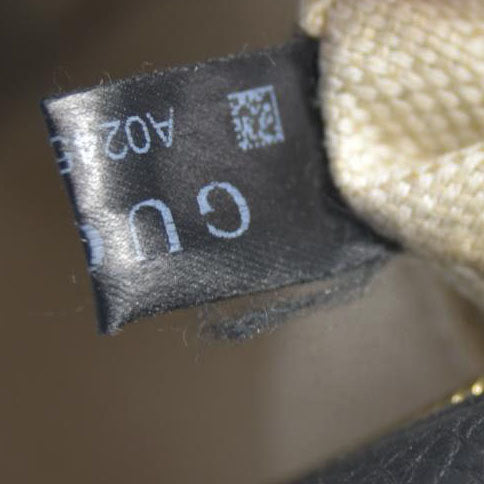 GUCCI Soho Shoulder Bag Black Leather