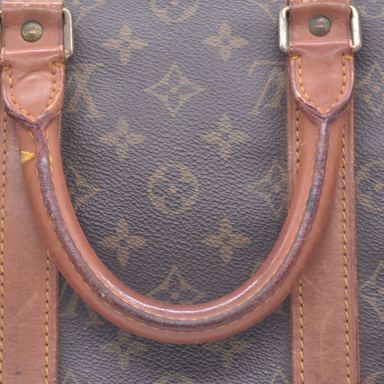 $1420 1986 Louis Vuitton Monogram Duffle Boston Bag Keepall 45 VI862