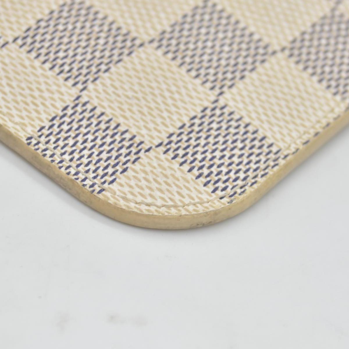 $600 Louis Vuitton Damier Azur Neverfull GM MM Tote Pochette AR1134