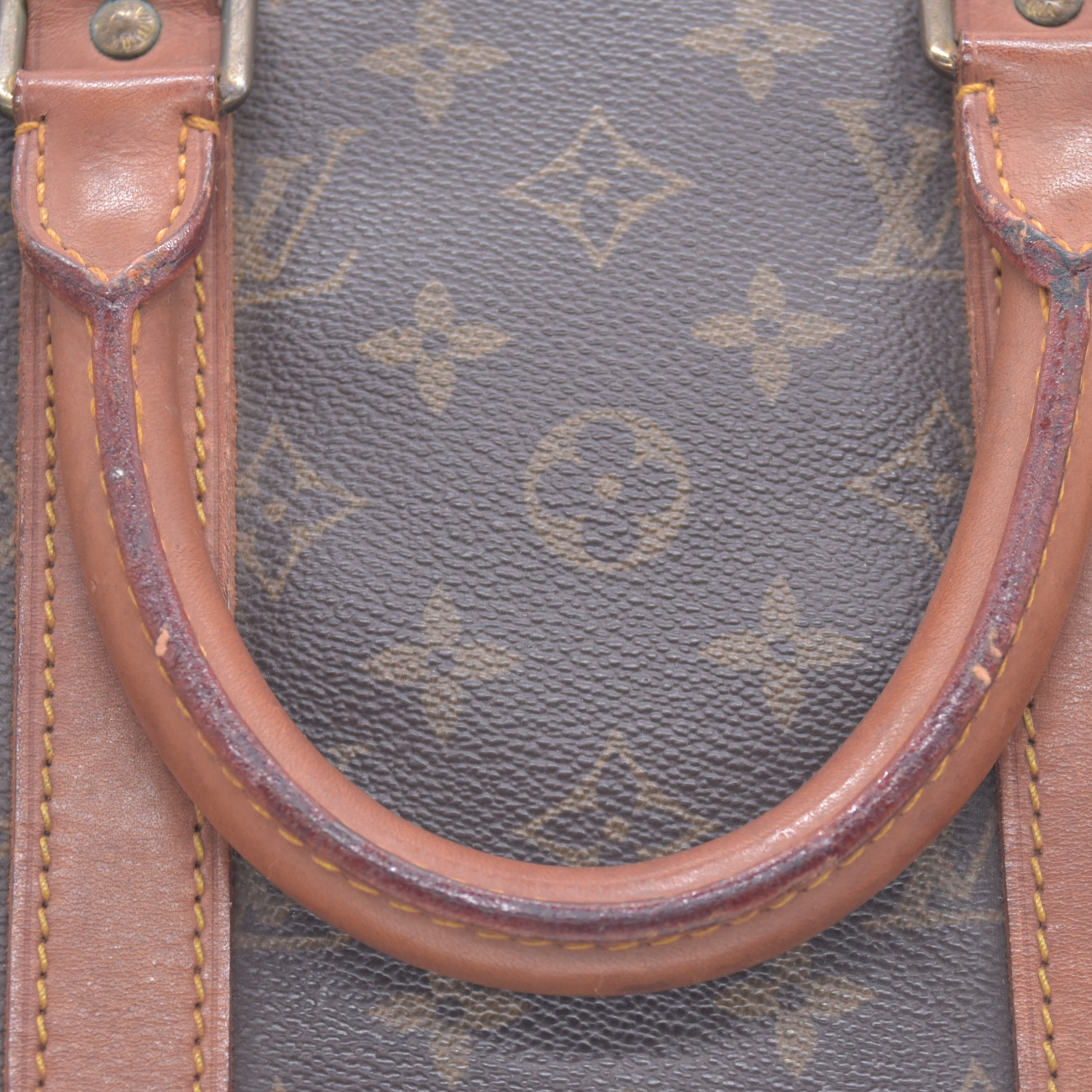 $1420 1986 Louis Vuitton Monogram Duffle Boston Bag Keepall 45 VI862