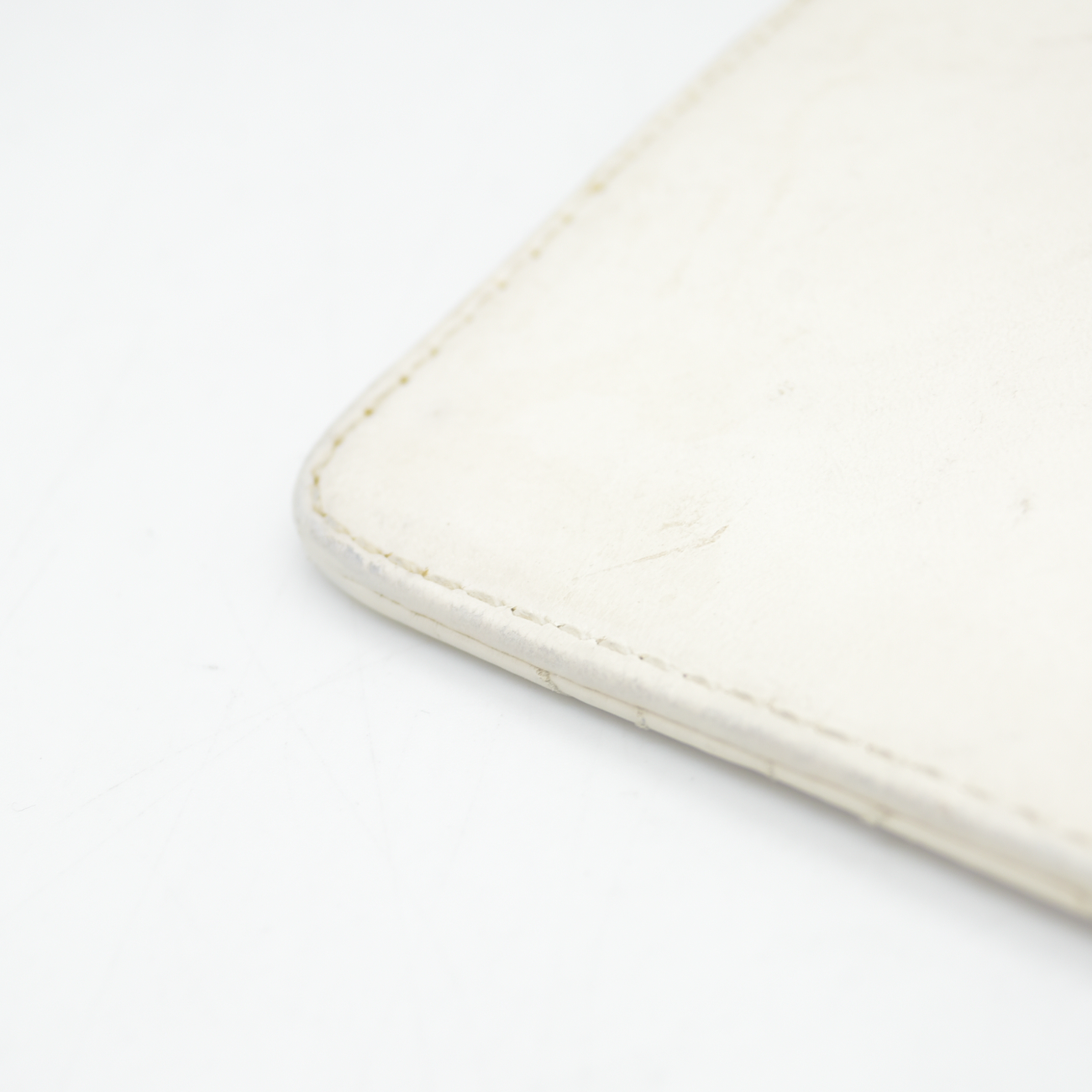 $4400 Christian Dior Lambskin Cannage Small Caro Bag Ivory