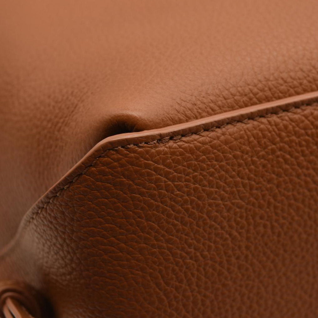 Chloe  Calfskin Medium East West Sense Tote Tan