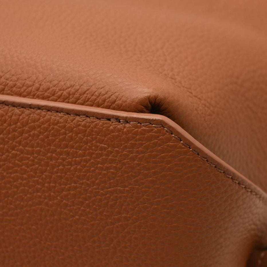 Chloe  Calfskin Medium East West Sense Tote Tan