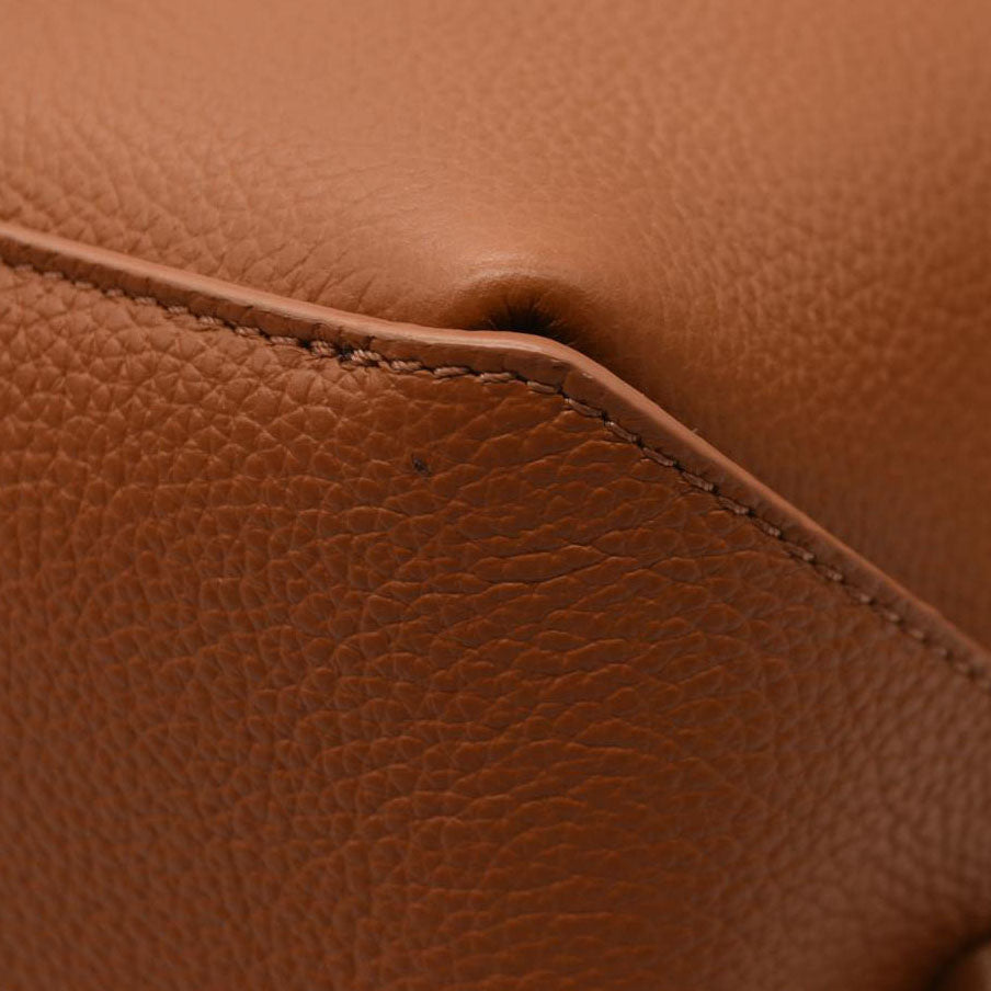 Chloe  Calfskin Medium East West Sense Tote Tan