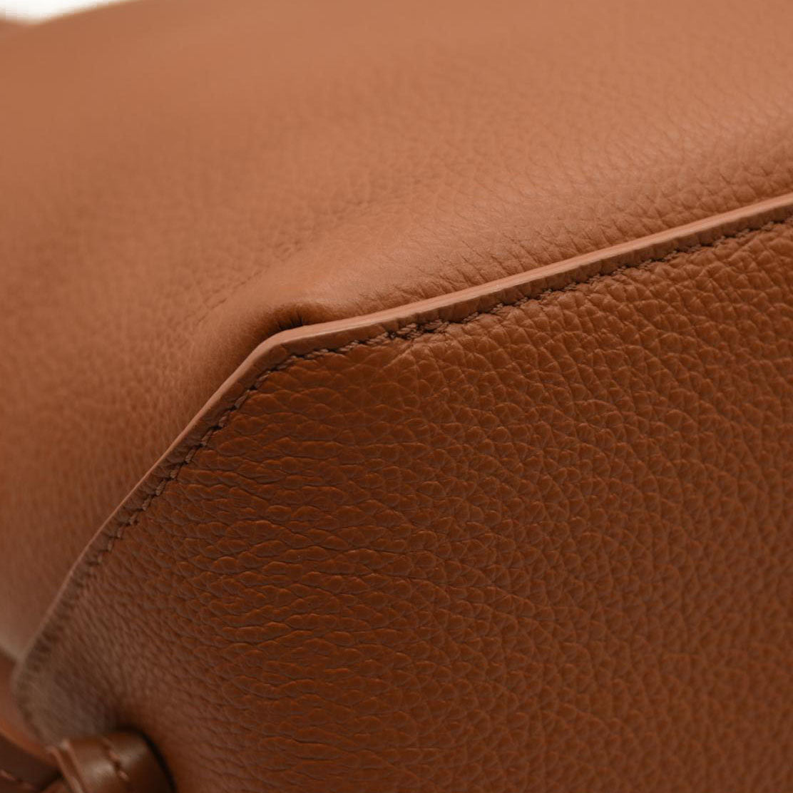 Chloe  Calfskin Medium East West Sense Tote Tan