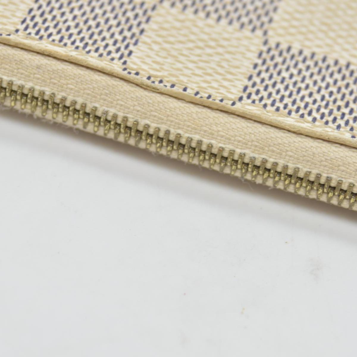 $600 Louis Vuitton Damier Azur Neverfull GM MM Tote Pochette AR1134