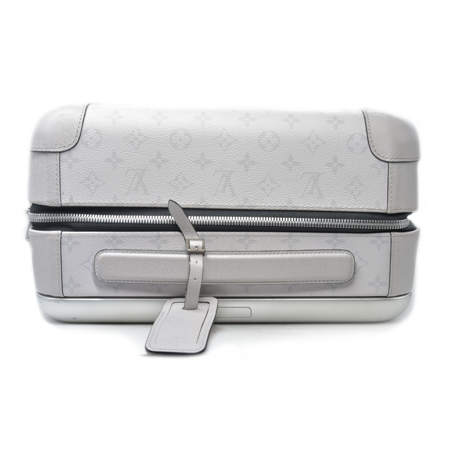 $4050 Louis Vuitton Taigarama Horizon 55 Optic White