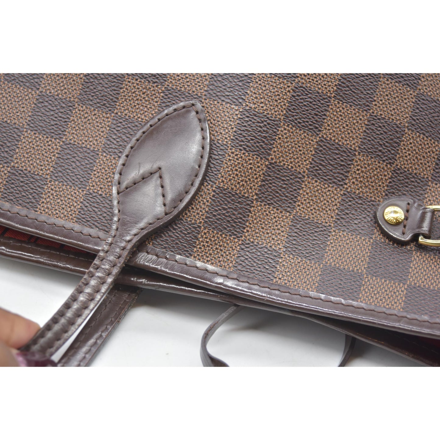 Louis Vuitton  Damier Ebene Neverfull GM FL4104