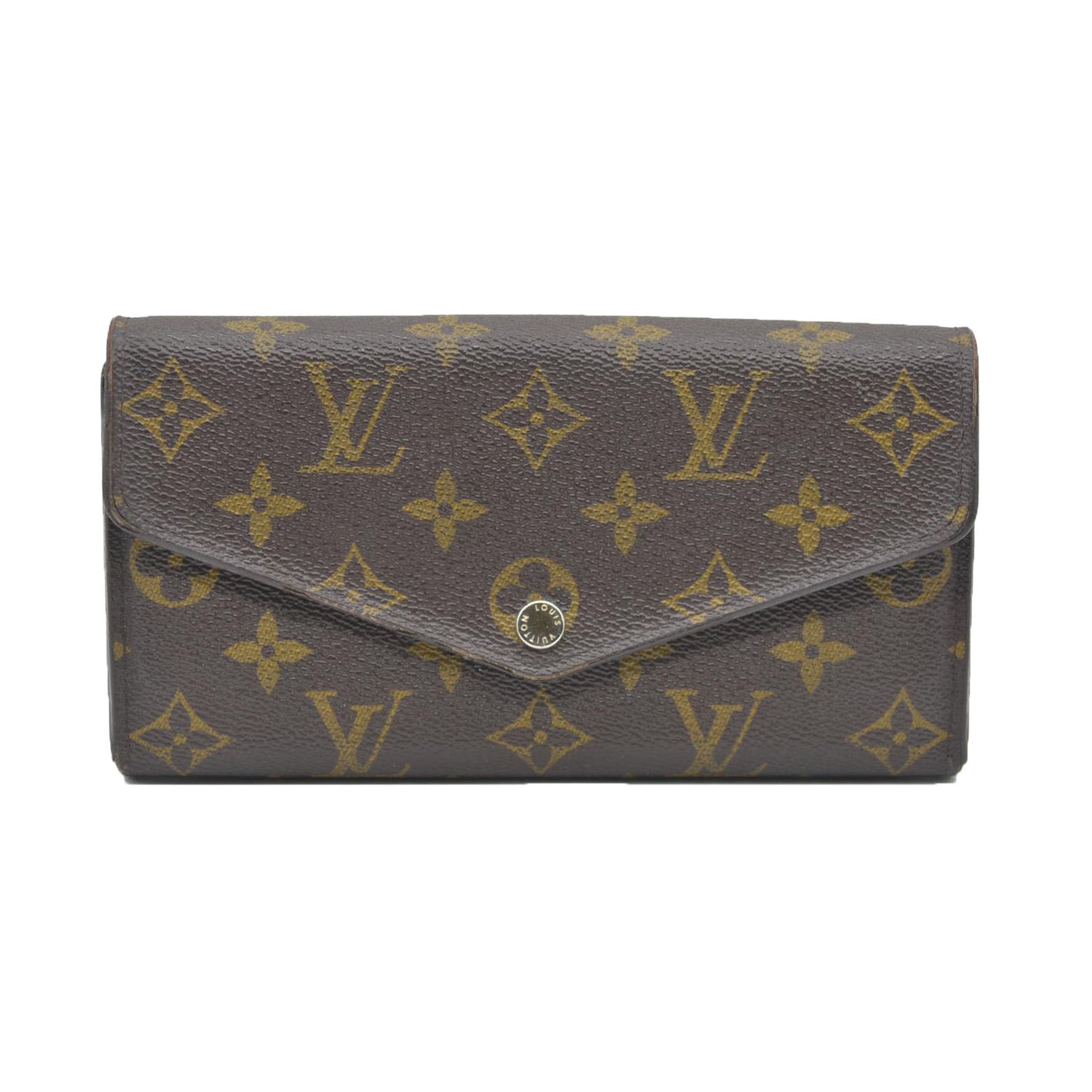 AUCTION $725 Louis Vuitton Monogram Sarah Wallet (no date code)