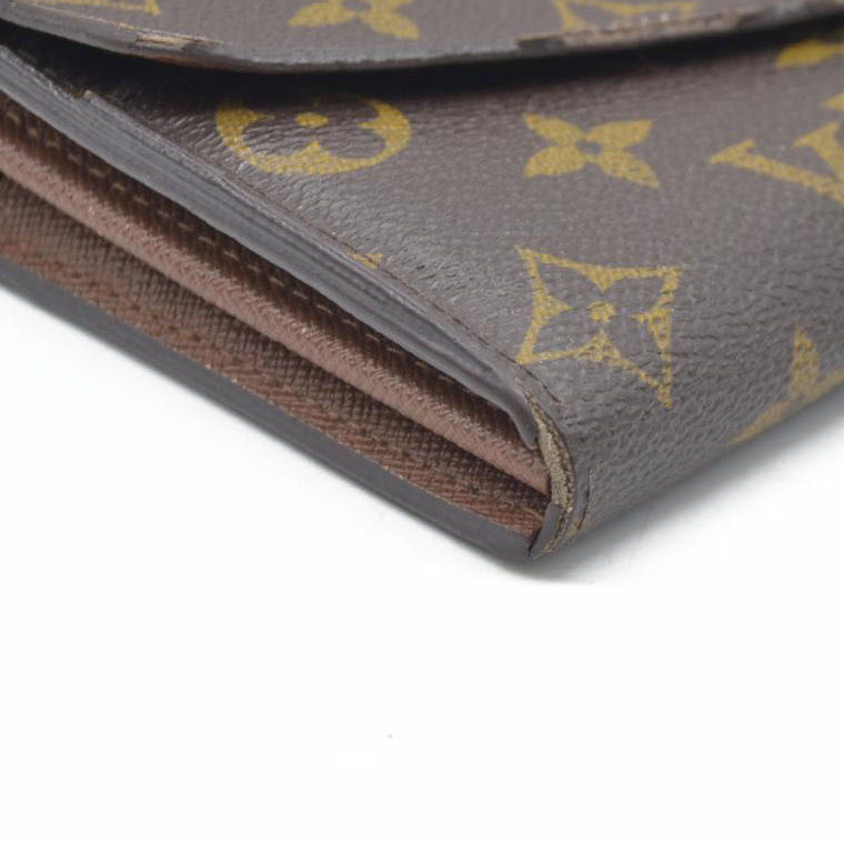 AUCTION $725 Louis Vuitton Monogram Sarah Wallet (no date code)