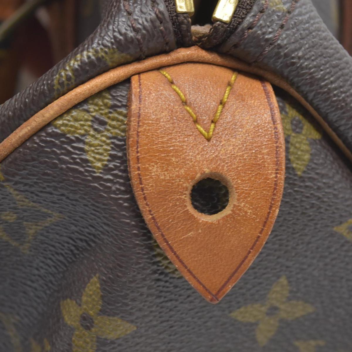 $1550 1984 Louis Vuitton Monogram Speedy 30 SA843
