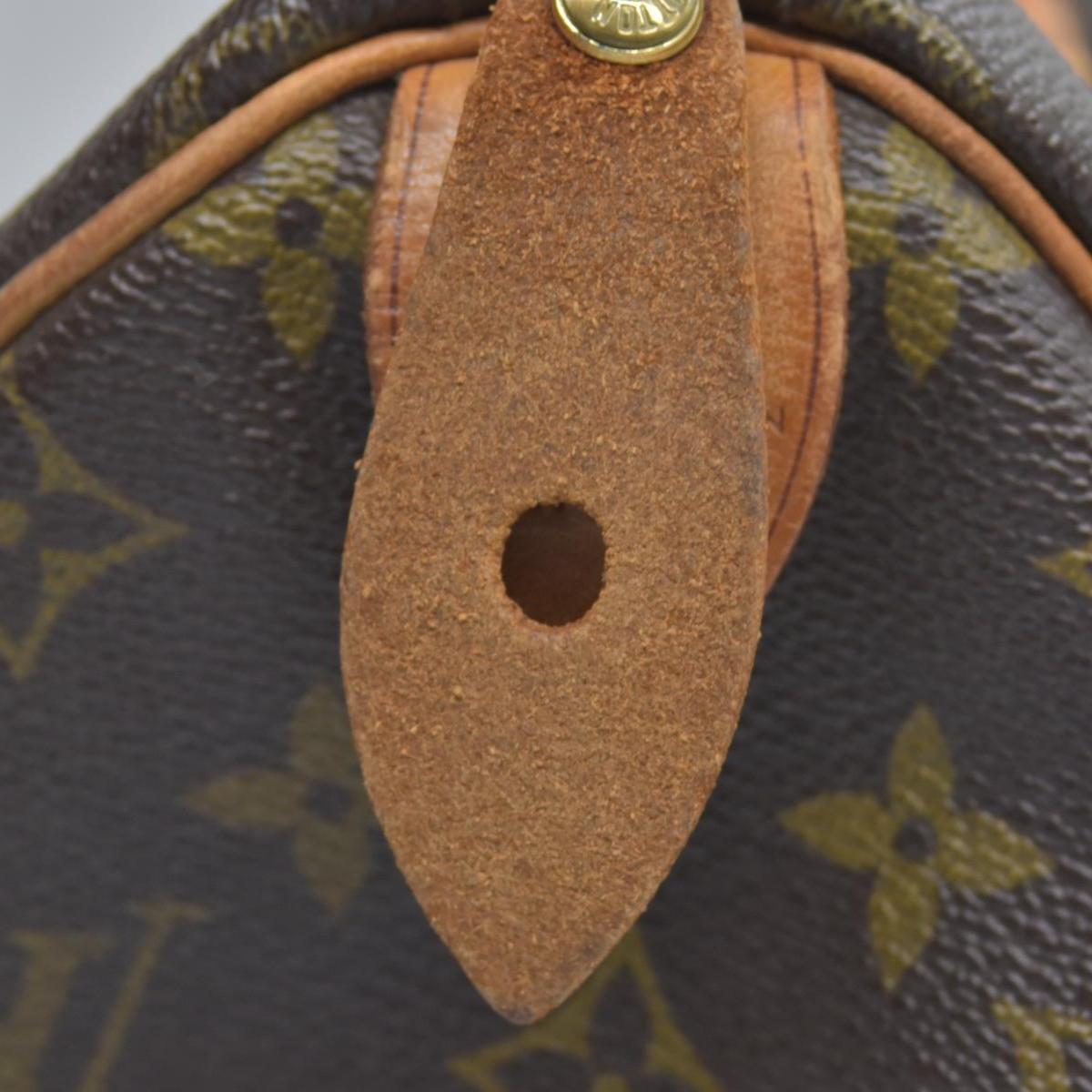 $1550 1984 Louis Vuitton Monogram Speedy 30 SA843