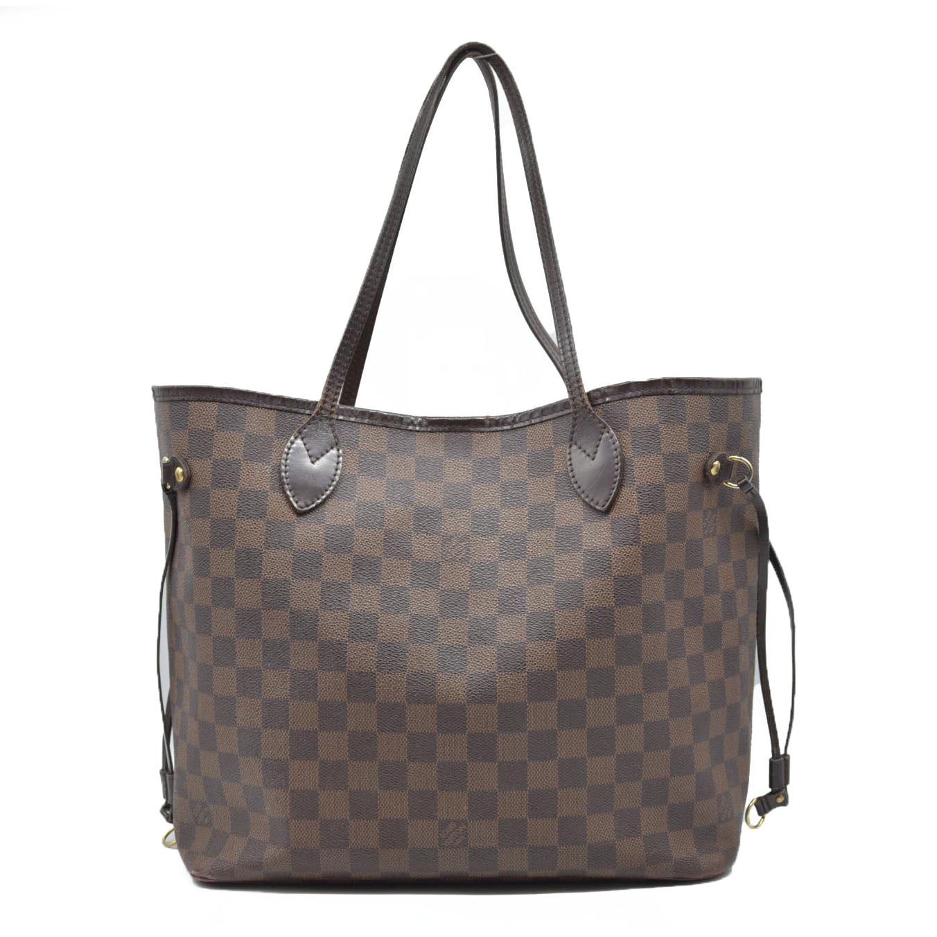 $2170 Louis Vuiton Damier Ebene Neverfull MM SD4019