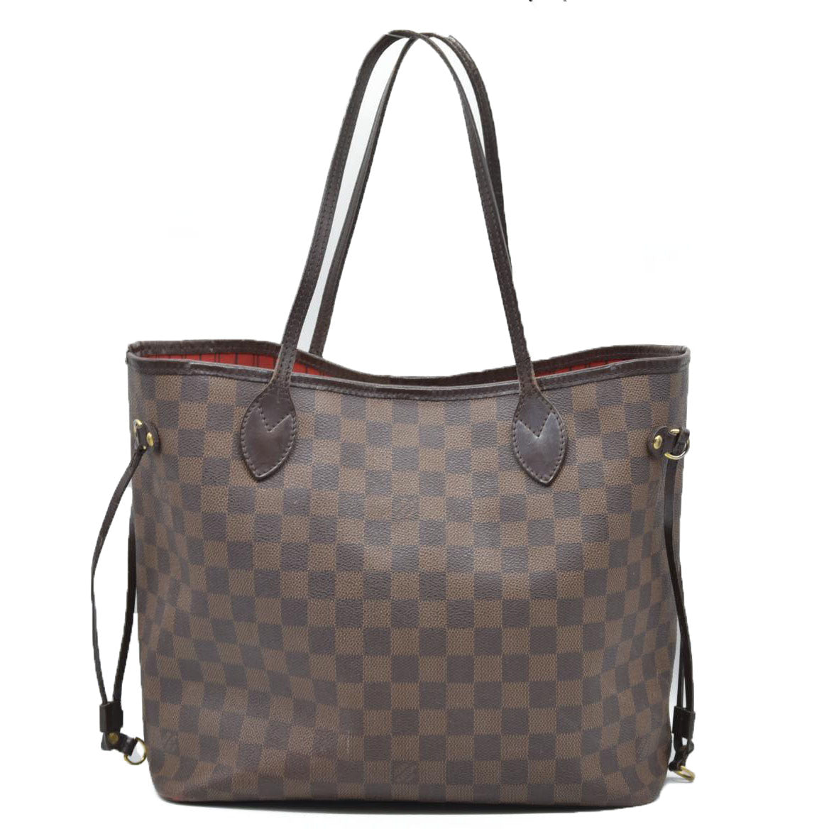 $2170 Louis Vuiton Damier Ebene Neverfull MM SD4019