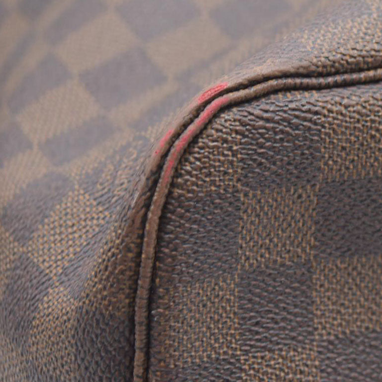$2170 Louis Vuiton Damier Ebene Neverfull MM SD4019