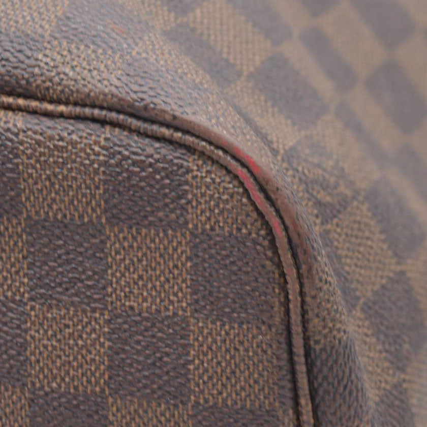 $2170 Louis Vuiton Damier Ebene Neverfull MM SD4019