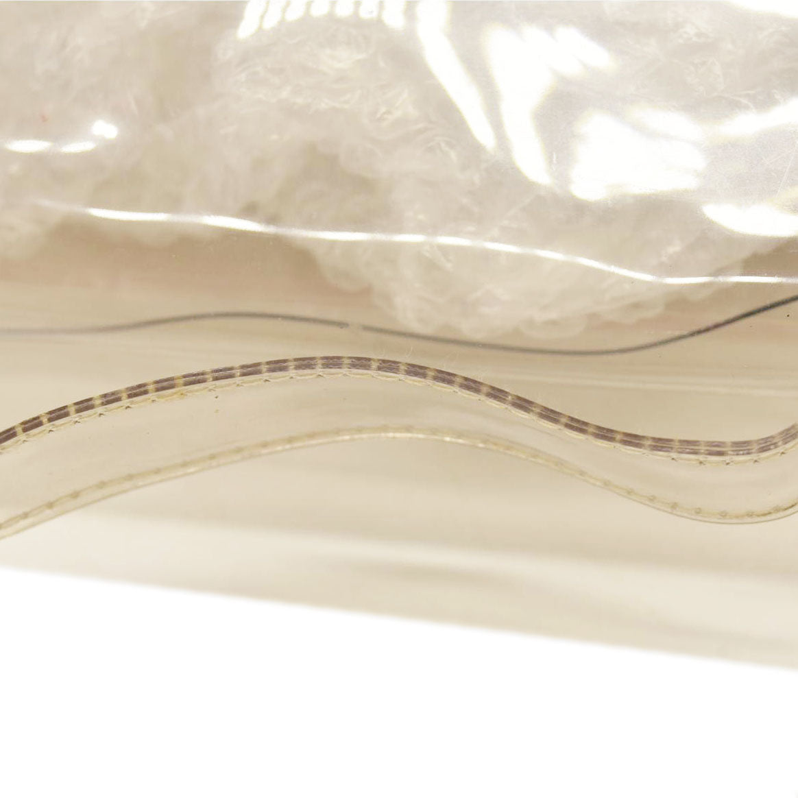 Hermes  Vinyl Souvenir De L'Exposition Kelly Transparent