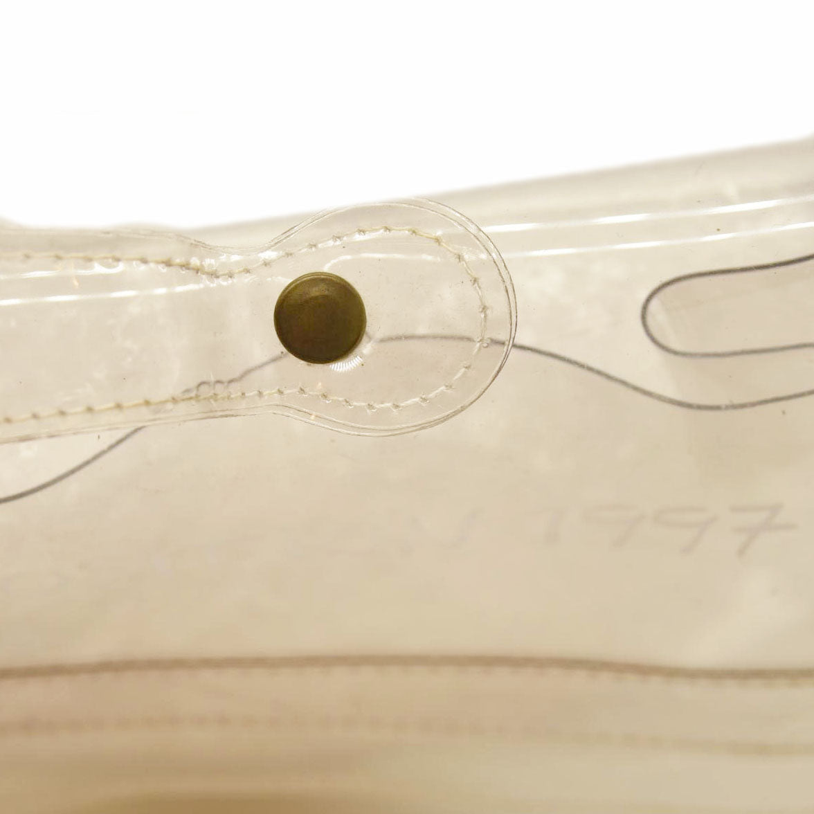 Hermes  Vinyl Souvenir De L'Exposition Kelly Transparent