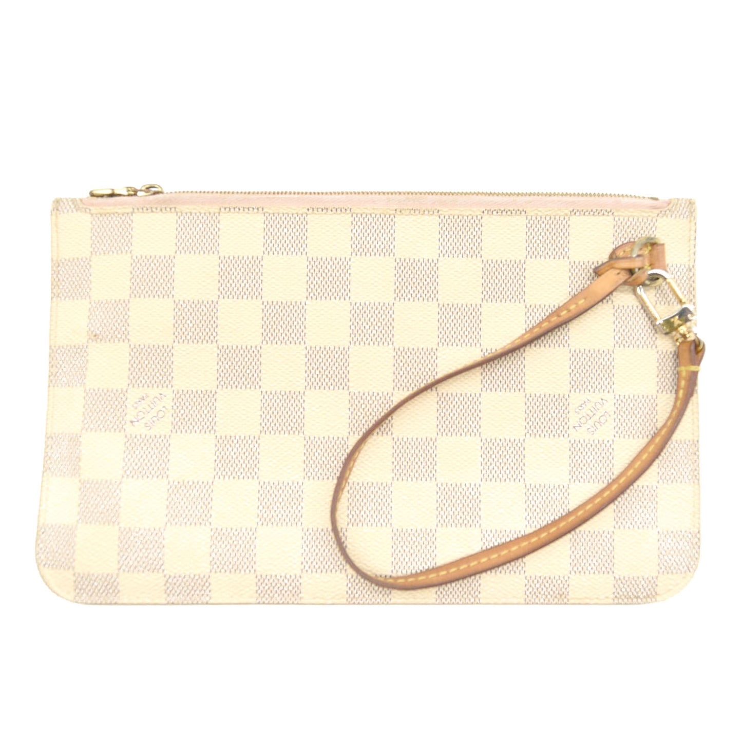 LOUIS VUITTON Damier Azur Neo Neverfull GM Rose Ballerine with pouch SD2187