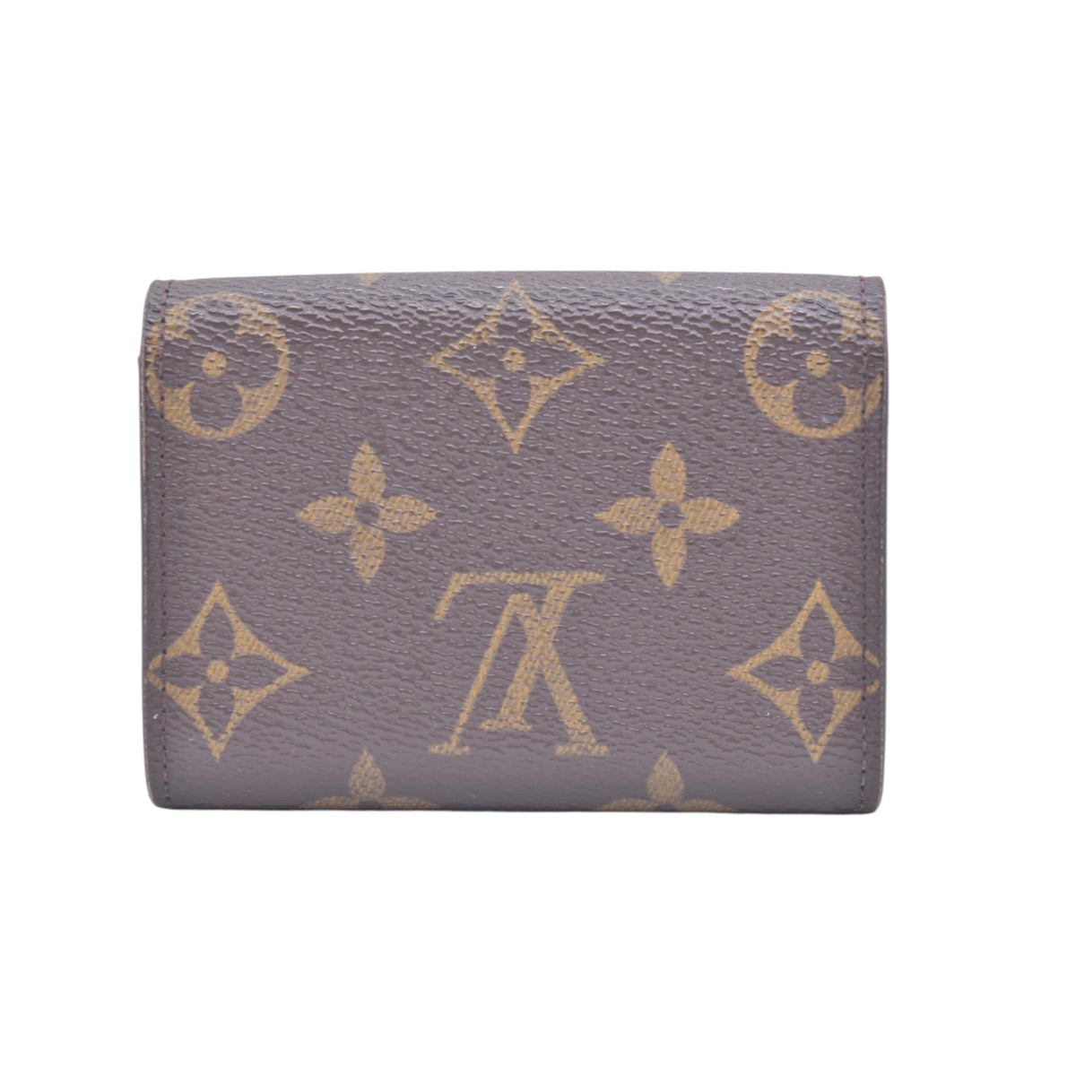 $350 LOUIS VUITTON Monogram Plat Coin Purse CONSIGNMENT 10021453