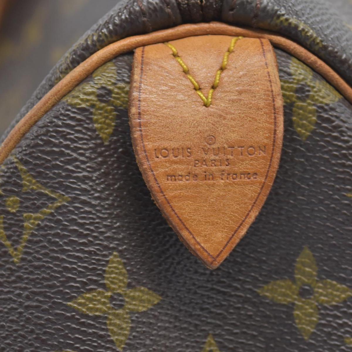 $1550 1984 Louis Vuitton Monogram Speedy 30 SA843