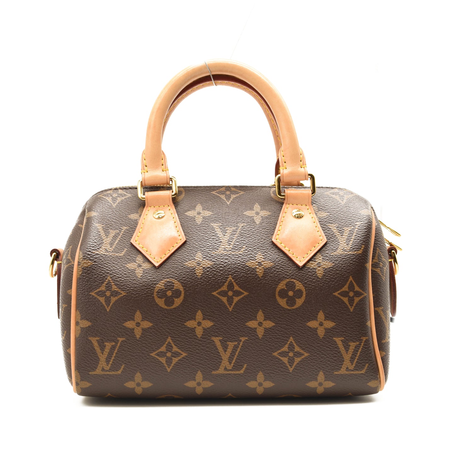 LOUIS VUITTON Monogram Speedy Bandouliere 20 Black